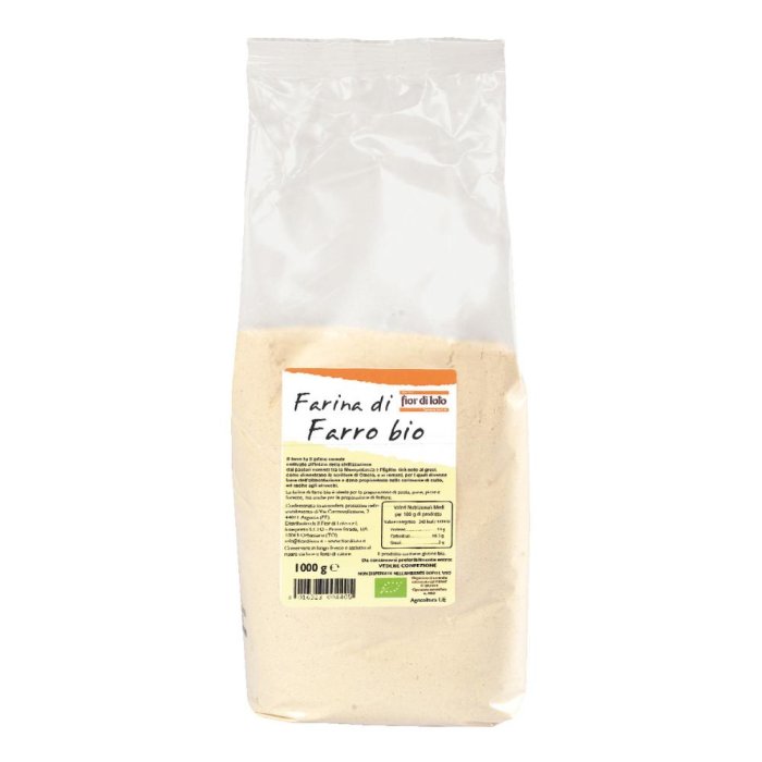 Farina di Farro Tipo 0 Biologica FDL – Farina di Farro per Pane Pizza Dolci e Pasta Fresca