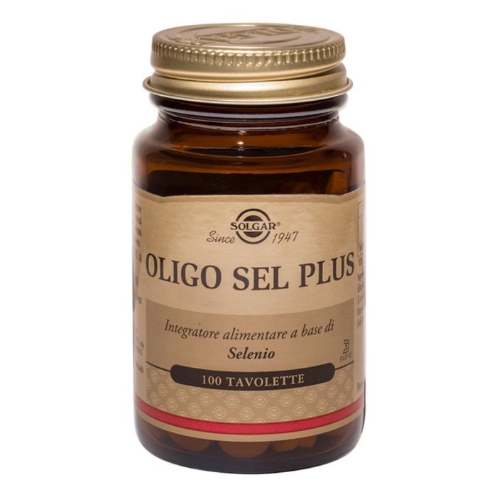 Solgar  Minerali Oligo Sel Plus Integratore Alimentare 100 Tavolette