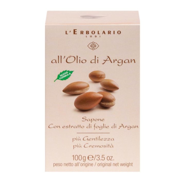 Sapone all’Olio di Argan Puro 100g Idratante e Nutriente per Viso e Corpo