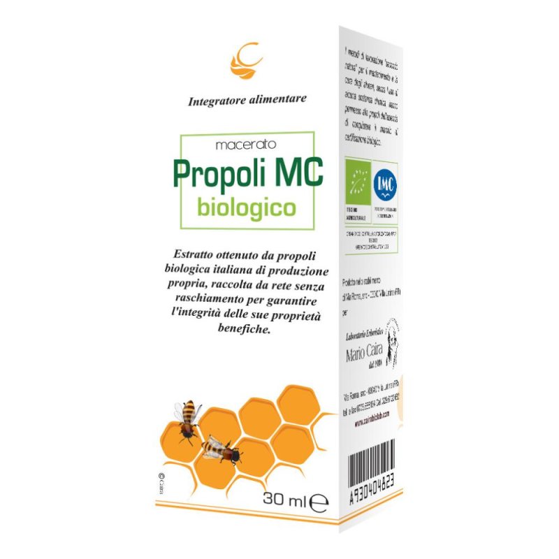 Caira Laboratorio Erboristico Caira Mario Macerato Propoli Bio 30 Ml