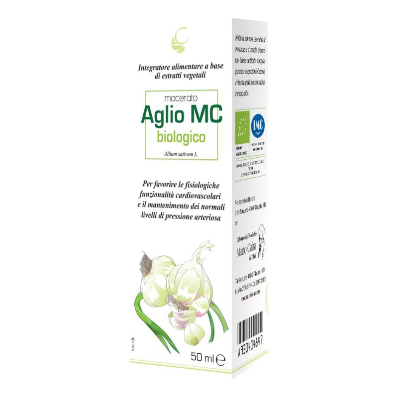 Caira Laboratorio Erboristico Caira Aglio Macerato Idroalcolico Bio Gocce 50 Ml
