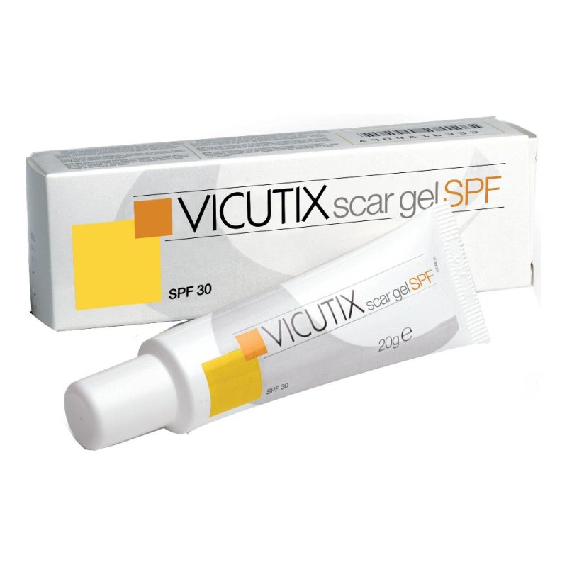 Vicutix Scar gel SPF 20 g gel per cicatrici con protezione solare Vicutix Scar gel SPF 20 g gel per cicatrici con protezione solare