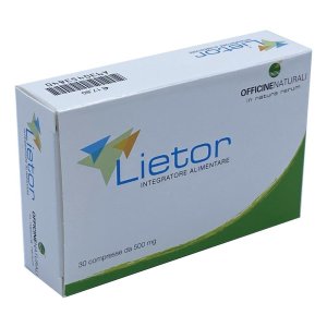 Officine Naturali Lietor 30 Compresse 500 Mg