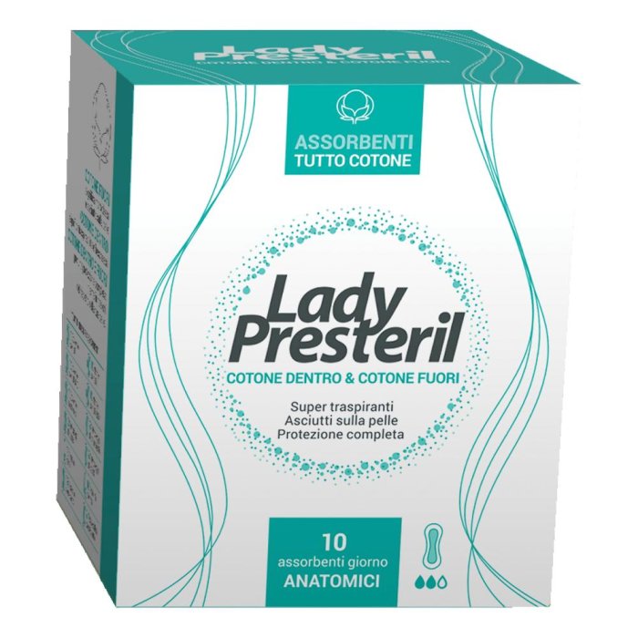 Lady Presteril Sicura Assorbenti Mini per Perdite Urinarie 20 Pezzi