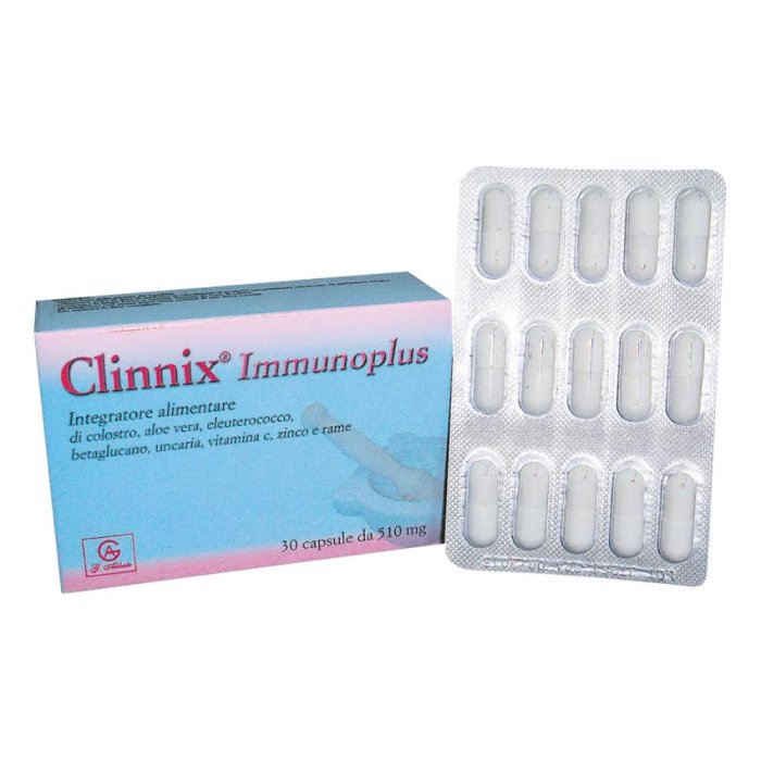 Abbate Gualtiero Clinnix Immunoplus 30 Capsule