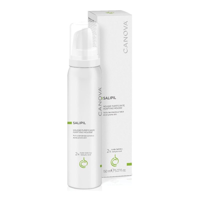 Canova  Pelli Miste e Grasse Salipil Mousse Esfoliante Viso e Corpo 150 ml