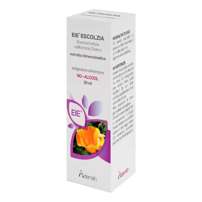 EIE Escoltzia Gocce 30 ml Integratore Naturale Rilassante per il Sonno e la Distensione Mentale