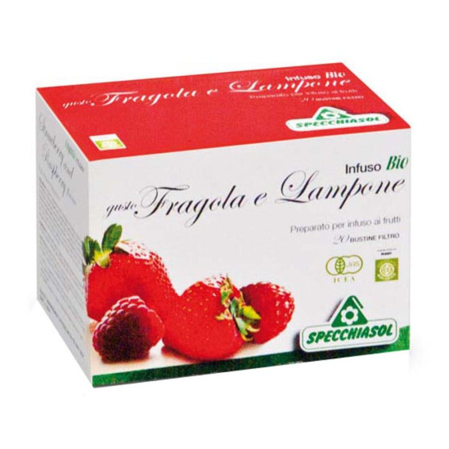 Specchiasol Infuso Bio Fragola/lampone 20 filtri