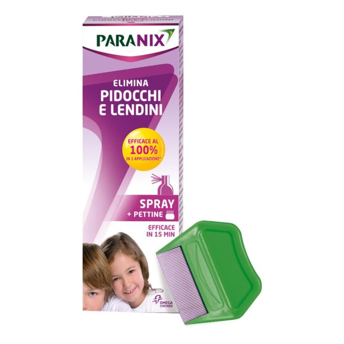 Paranix  Anti-Pediculosi Paranix Spray Delicato Pidocchi 100 ml + Pettine
