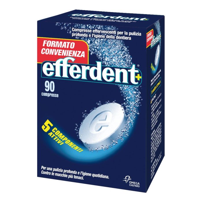 Chefaro Pharma Efferdent 90 Compresse Effervescenti