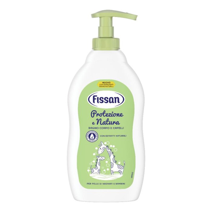 Fissan Baby Protezione E Natura Bagno Corpo Capelli 400 Ml