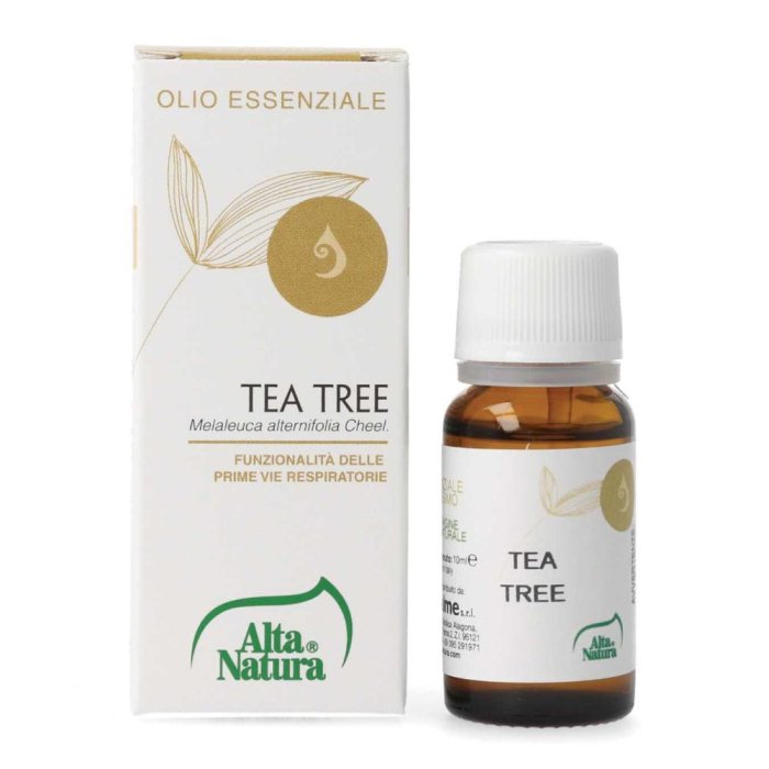 Alta Natura Essentia Olio Essenziale Di Tea Tree Oil Integratore Alimentare 10 ml