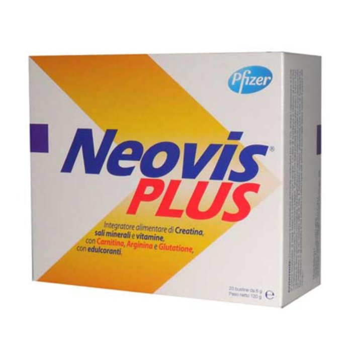 Neovis  Plus Integratore Creatina Vitamina Sali Minerali 20 Bustine