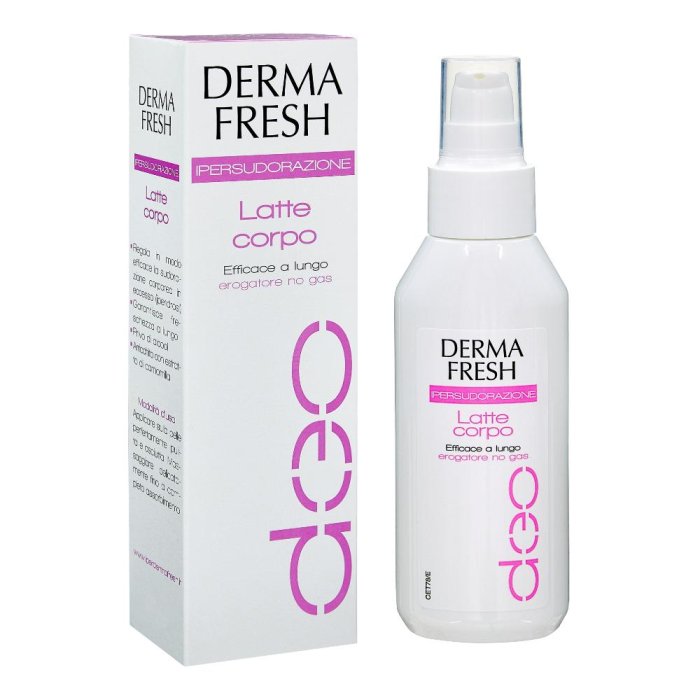 Dermafresh deodorante ipersudorazione flacone da 100 ml latte corpo