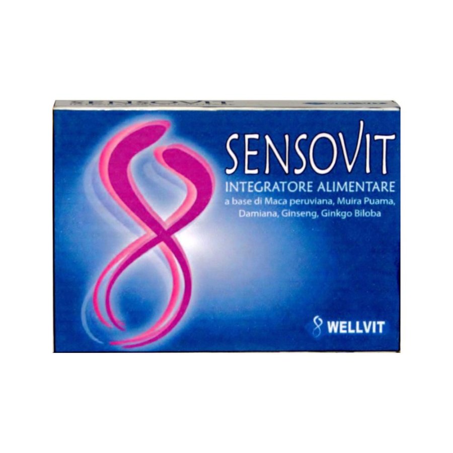 Wellvit  Benessere Uomo Donna Sensovit Integratore Alimentare 30 compresse