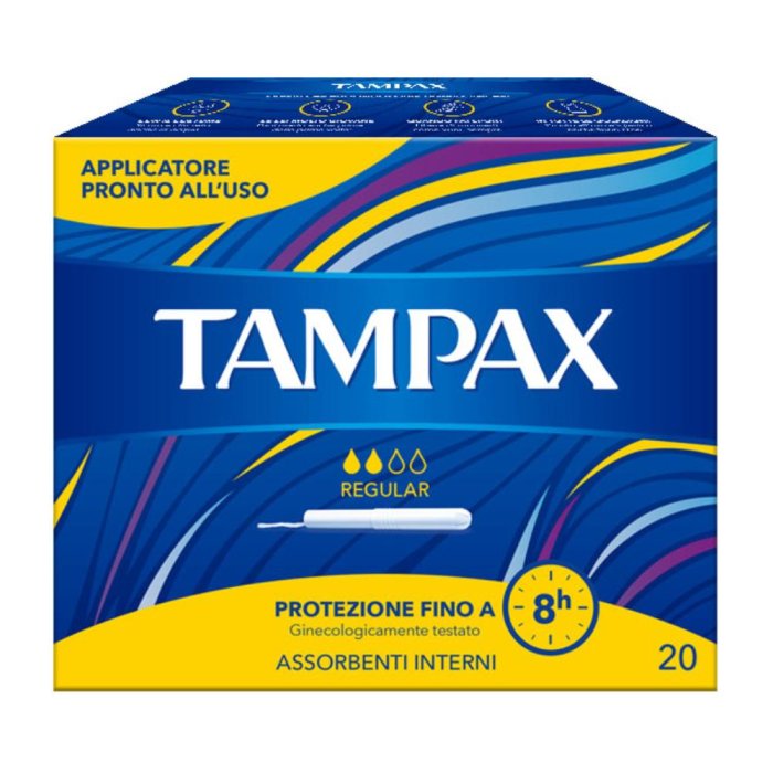 Fater Tampax Blue Box Regular 20 Pezzi