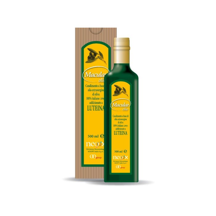 Sooft Italia  Salute degli Occhi Macular Olio Extra Vergine di Oliva 500 ml