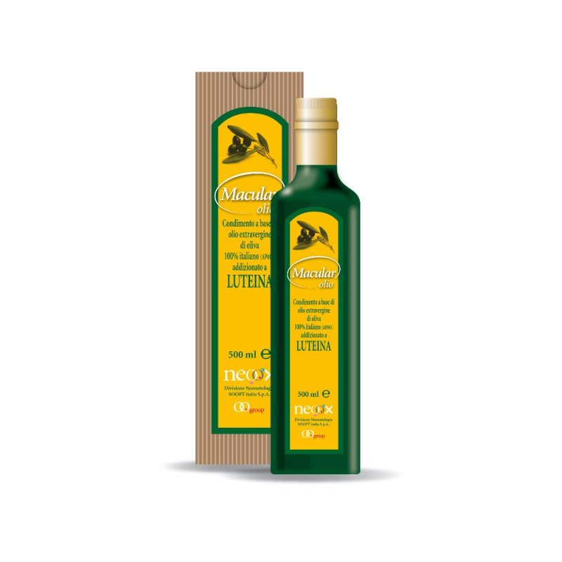 Sooft Italia  Salute degli Occhi Macular Olio Extra Vergine di Oliva 500 ml