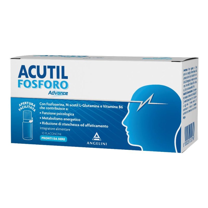 Acutil Fosforo Advance Integratore Alimentare 10 Flaconcini
