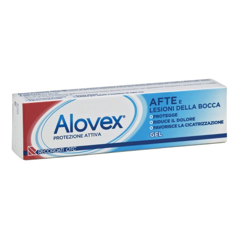Alovex Gel Protezione Attiva Lenitivo Lesioni Mucosa Orale 8 ml