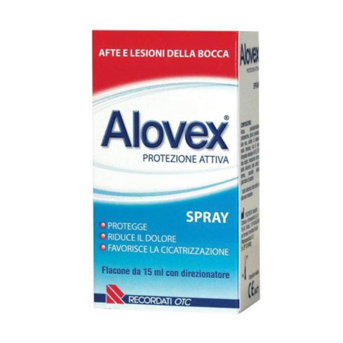 Alovex Protezione Attiva Spray Anti Afte 15 ml