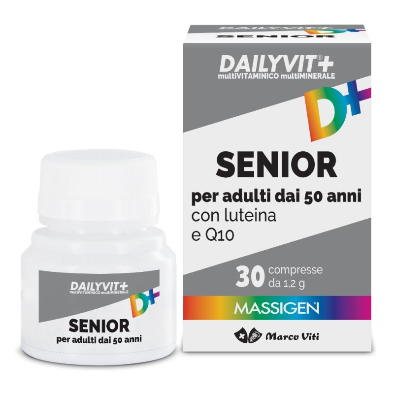 Massigen Dailyvit+ Senior 30 Compresse Massigen Dailyvit+ Senior 30 Compresse