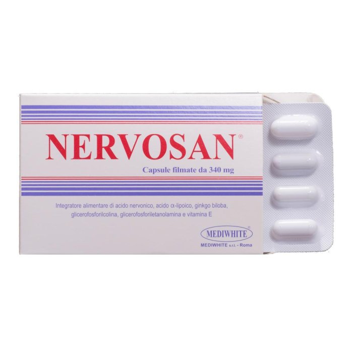 Mediwhite Nervosan 24 Capsule