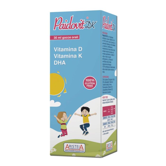Paidovit gocce 30 ml - integratore multivitaminico pediatrico in gocce