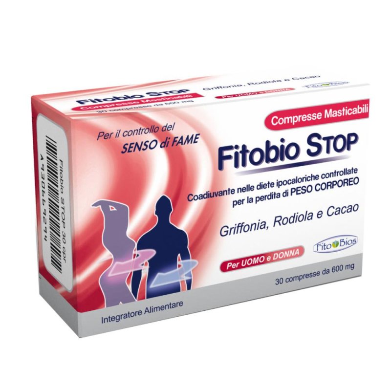 Fitobio Stop Integratore Alimentare Naturale 30 Compresse Masticabili