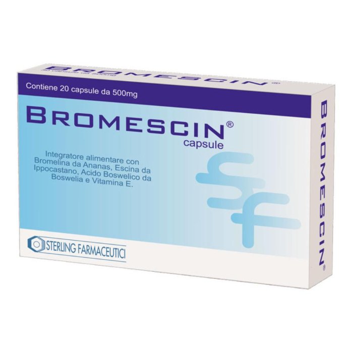 Sterling Farmaceutici Bromescin 20 Capsule
