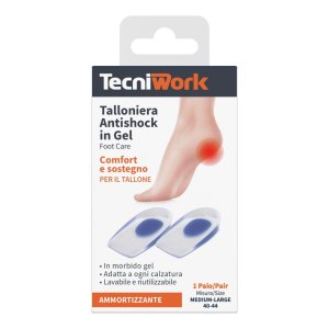 Night and Day Tallon Soft Talloniera in Gel Taglia M/L 1 Paio – Supporto Plantare Morbido per Protezione e Comfort del Tallone