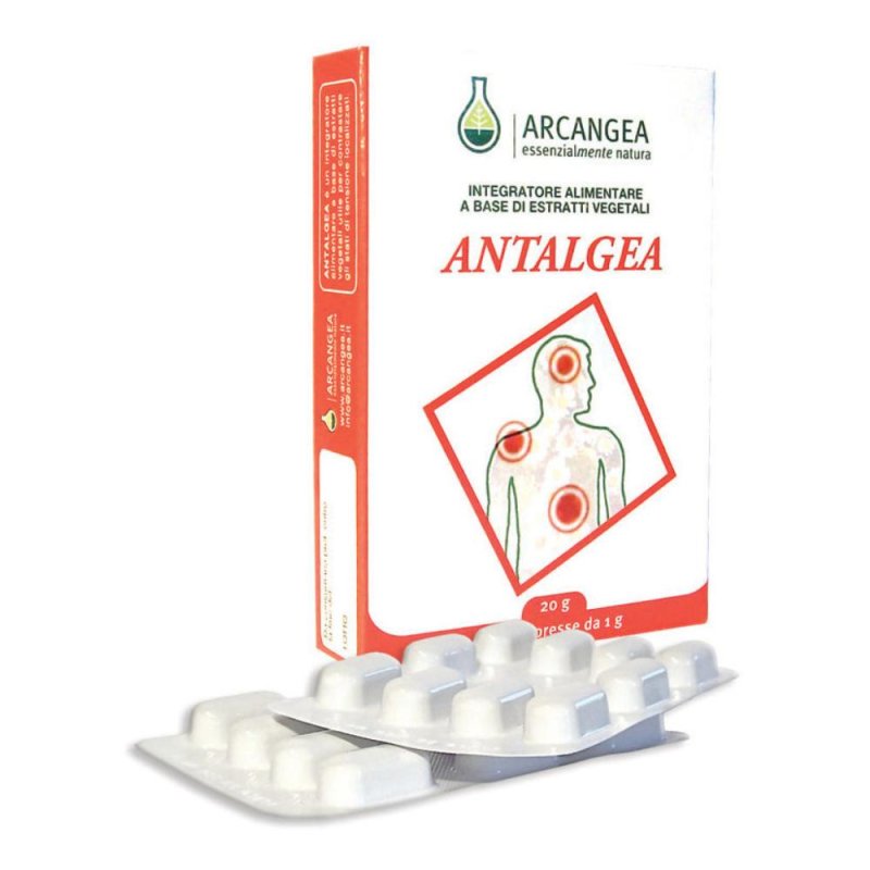Antalgea 20 Compresse Integratore Antidolorifico Naturale per Dolori Articolari e Muscolari Antalgea 20 Compresse Integratore Antidolorifico Naturale per Dolori Articolari e Muscolari