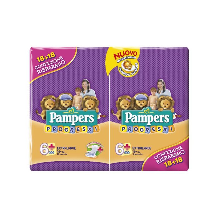 PAMPERS PROGRES XL 36PZ 9472<<<