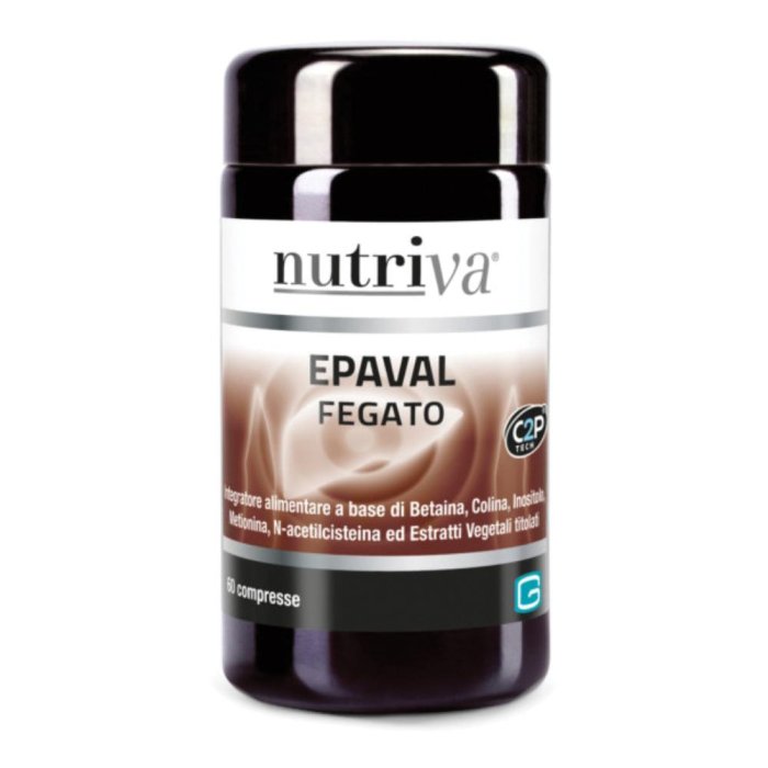 Nutriva  Fegato Sano Epaval Integratore 60 Compresse