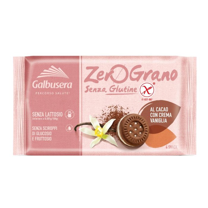 Galbusera Zerograno Frollini Crema 160 G