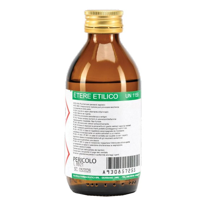 Olcelli Farmaceutici Etere Etilico 100 ml