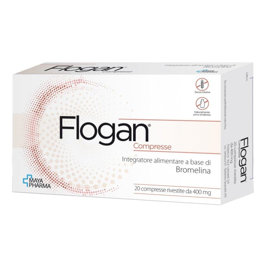 Maya Pharma Flogan 20 Compresse 12 G Maya Pharma Flogan 20 Compresse 12 G