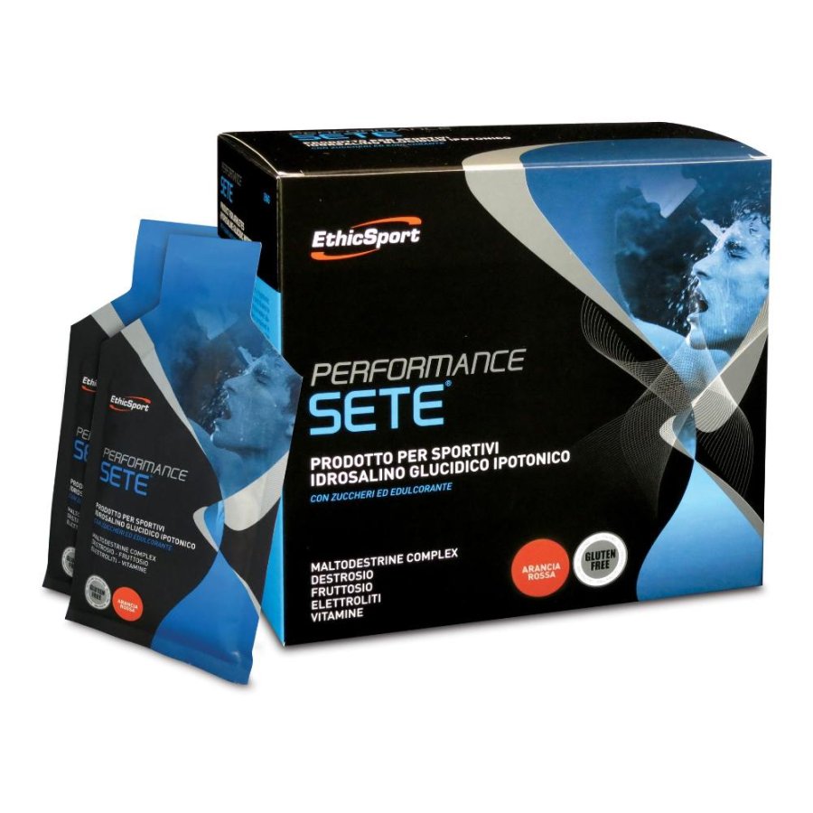 EthicSport Performance Sete Dissetare e Fornire Energia Arancia Rossa 14Bustine EthicSport Performance Sete Dissetare e Fornire Energia Arancia Rossa 14Bustine