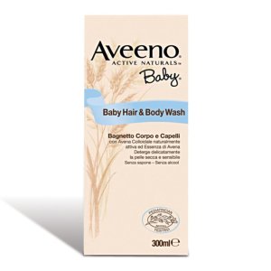 Aveeno  Baby Bagnetto Idratante Lenitivo Corpo e Capelli 300 ml