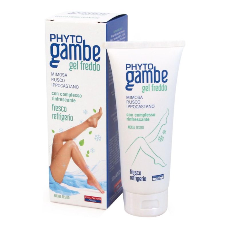 Vital Factors Phyto Gambe Gel Freddo Refrigerio Per Le Gambe 100 ml