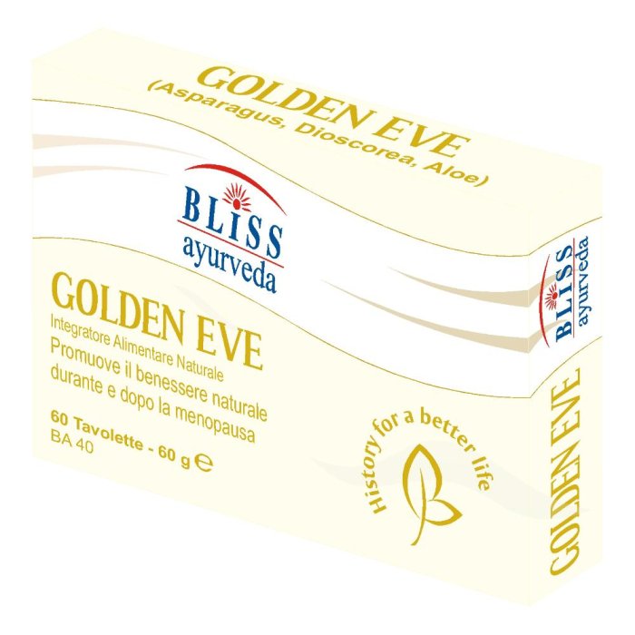 Golden Eve 60 Compresse - integratore ayurvedico per benessere donna e disturbi della menopausa