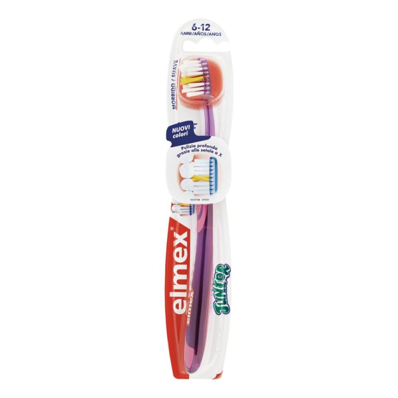 elmex  Igiene Dentale Quotidiana Bimbi Spazzolino Delicato Junior 6-12 Anni