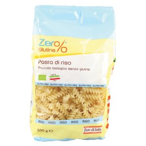 Fior Di Loto Zero% Glutine Fusilli Di Riso Bio 500 g