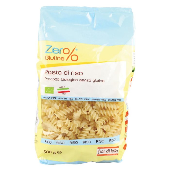 Fior Di Loto Zero% Glutine Fusilli Di Riso Bio 500 g