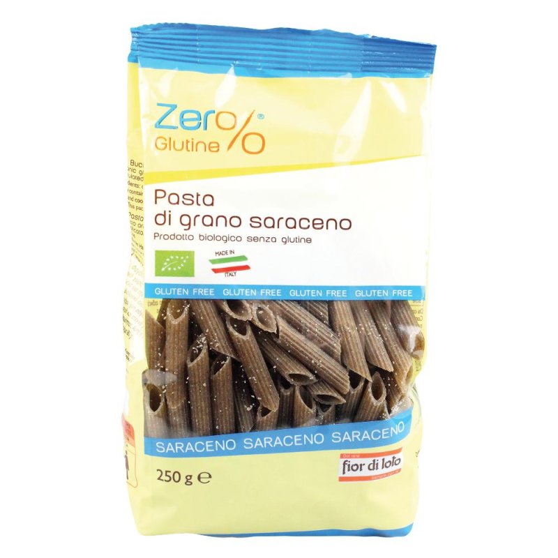 Il Fior Di Loto Zero% Glutine Penne Grano Saraceno Integrale 250 G