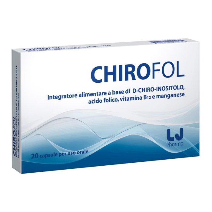 LJ Pharma Chirofol 200 Integratore Alimentare 20 Capsule