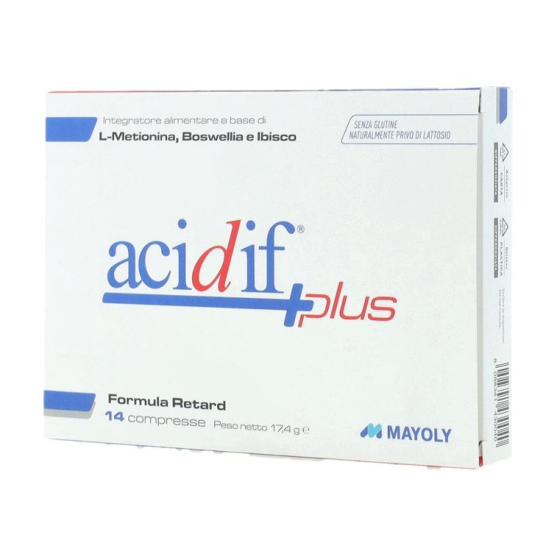 Biohealth Italia Acidif Plus Integratore Alimentare 14 Compresse