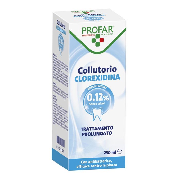 Profar Collutorio Clorexidina 0.12% Trattamento Prolungato 250 ml