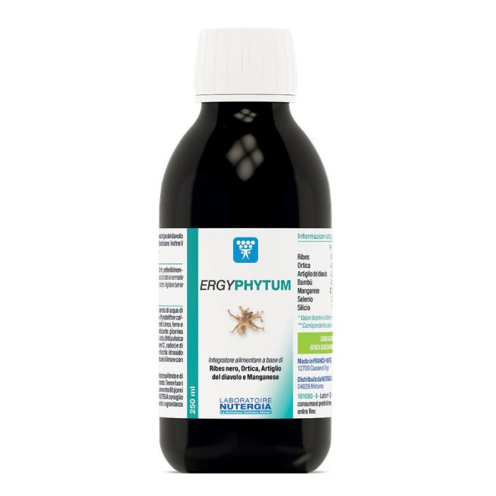 Ergyphytum Nutergia Integratore Alimentare per Articolazioni e Benessere Muscolare Liquido 250 millilitri