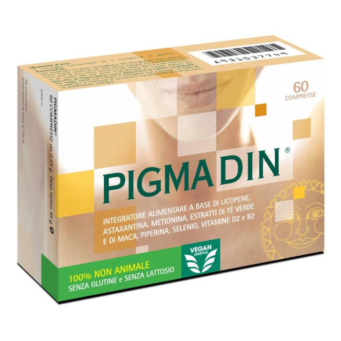 GD Italia  Antiossidanti Pigmadin Integratore Alimentare 60 Compresse